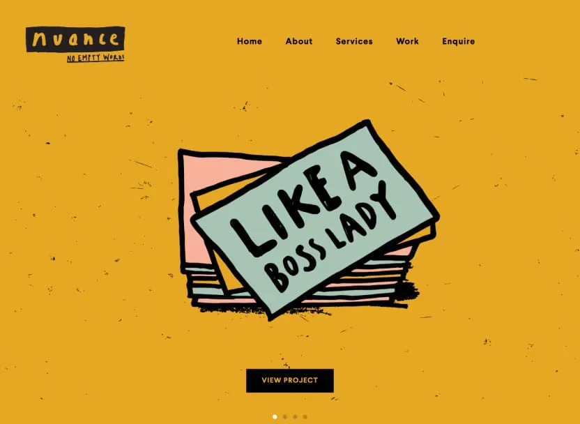 Nuance Copywriting - WordPress website development, hosting, and management