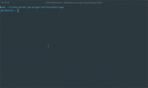 Wp cli shell command demo